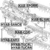 HYUNDAI 217722S000 Mounting, differential